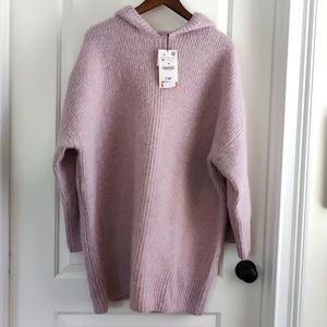 Zara Pink Hooded Sweater